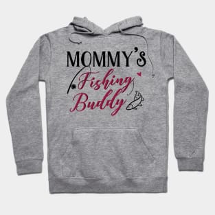 Fishing Mom and Baby Matching T-shirts Gift Hoodie